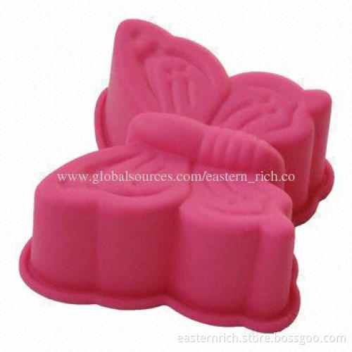 Silicone mini bakeware, butterfly, 10x9.5x4.4cm